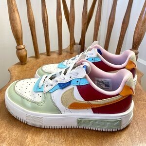 Nike Air Force 1 Fontanka St. Petersburg Raves Multicolor
